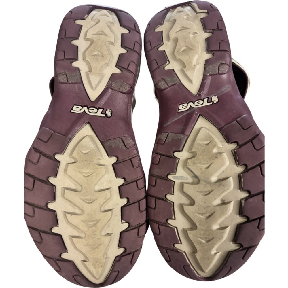 TEVA TIRRA WOMEN SPORT SANDALS VALLEY PLAZA TAUPE US 10 - Picture 7 of 9